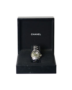 Chanel J12.G10 Watch,Stainless Steel,Silver/Grey,OH.66039,Box